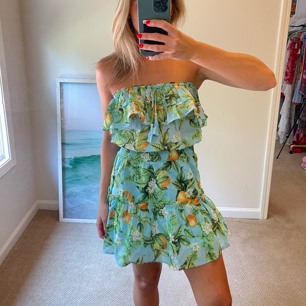 BB Dakota lemon skirt and top set, Italian Summer